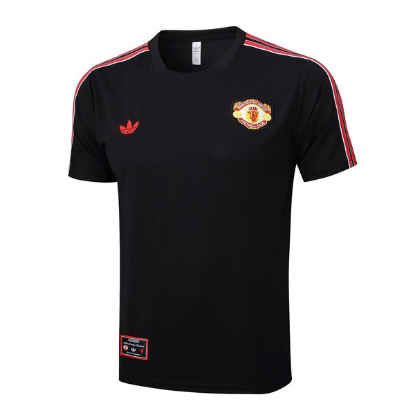 Maillot Entrainement Manchester United 2025-26 Noir 3